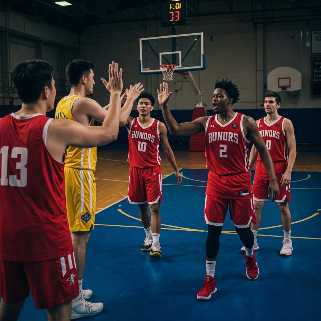 Lively Outdoor Hoops