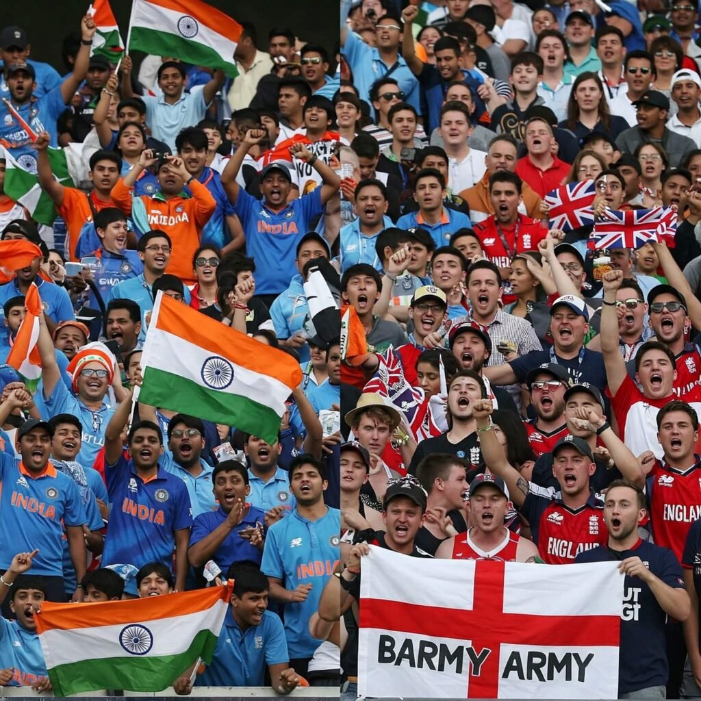 India vs England Fans