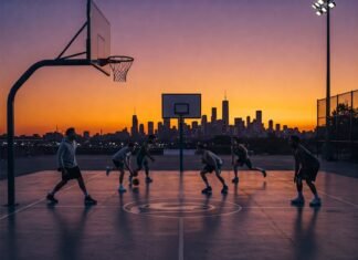 How to Find the Best Basketball Courts Near You: A Player’s Guide Urban Basketball Dusk
