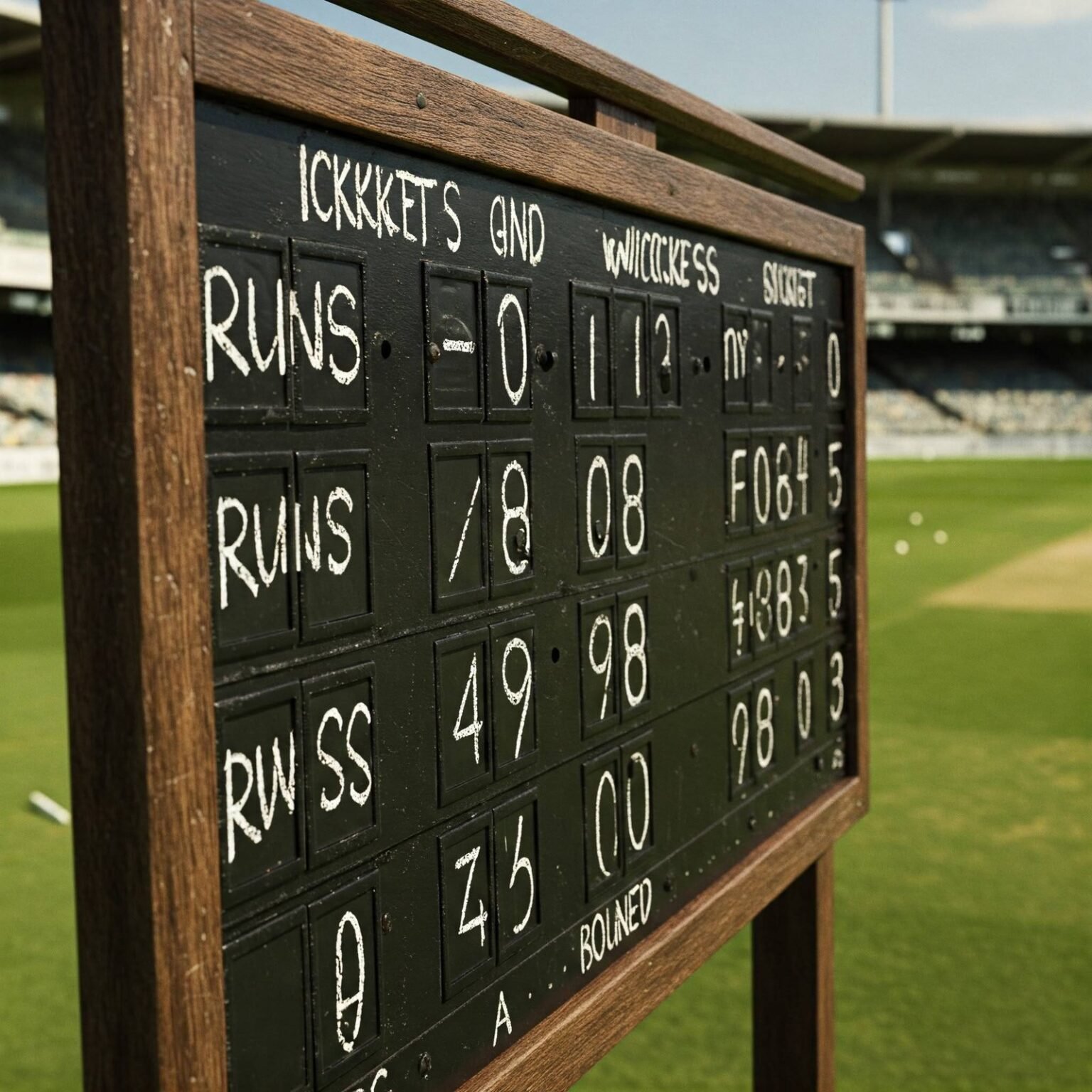 RECENT CRICKET RESULTS SCORECARDS visual data 8