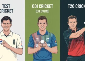 Match Guides: Test vs ODI vs T20 Explained Formats of Cricket: Test, ODI, and T20 Explained with Rules