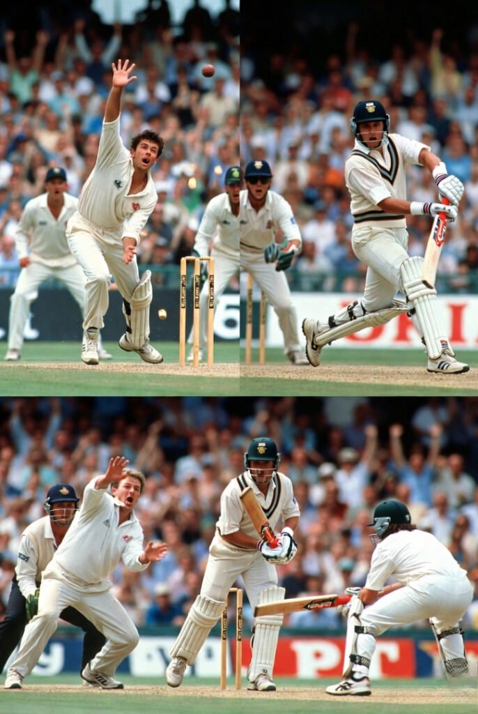 leg before wicket. Ball hits your leg, would've hit stumps. Umpires decide. People lose their minds over this one.